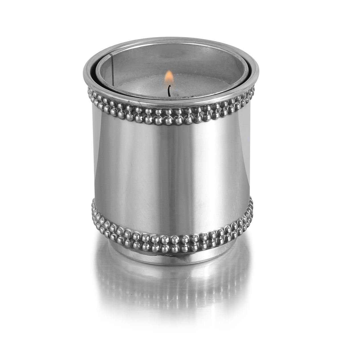 Bier Judaica 925 Sterling Silver Memorial Candle Holder, Home Decor |  Judaica Webstore