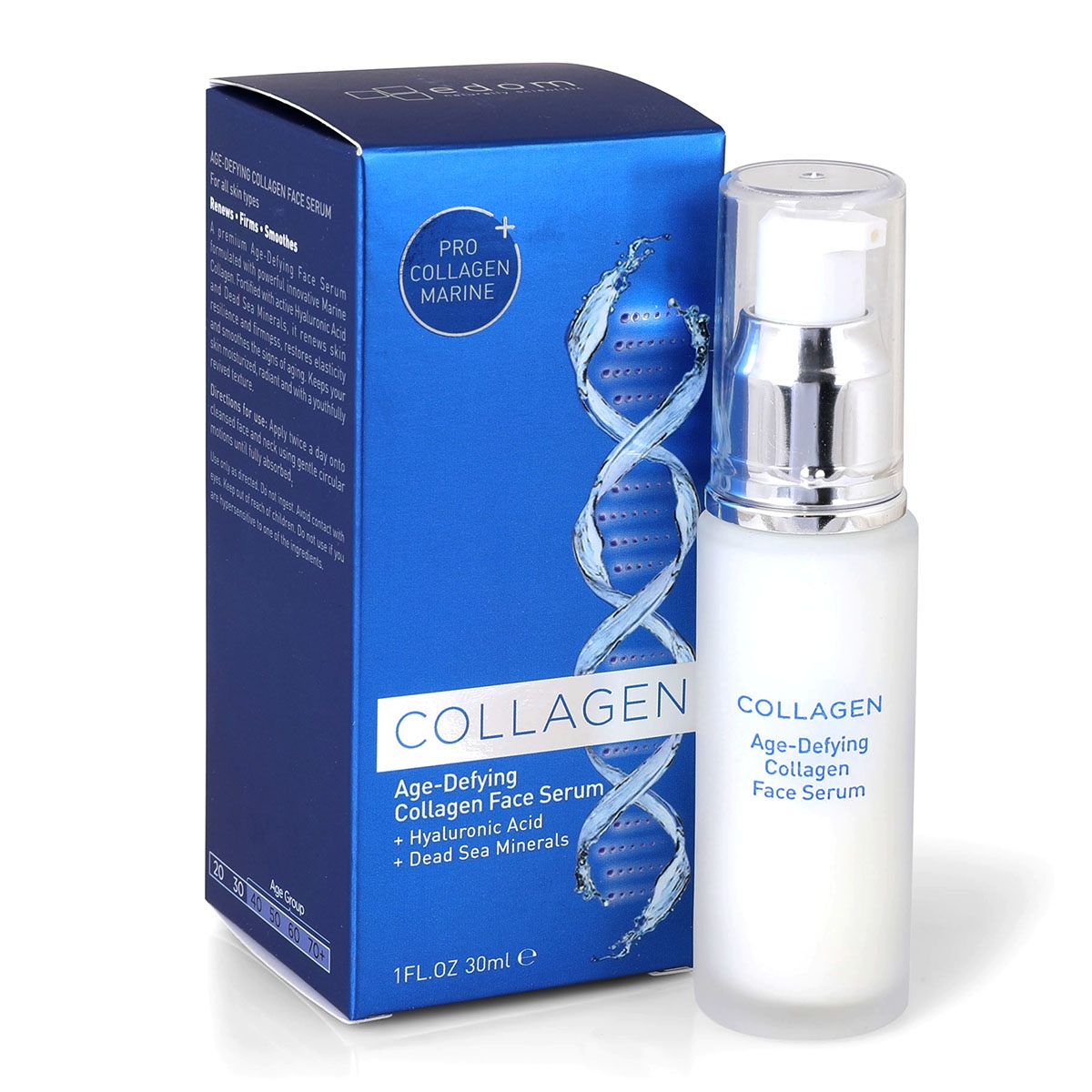 Edom Collagen Age-Defying Face Serum, Dead Sea Skincare | Judaica WebStore