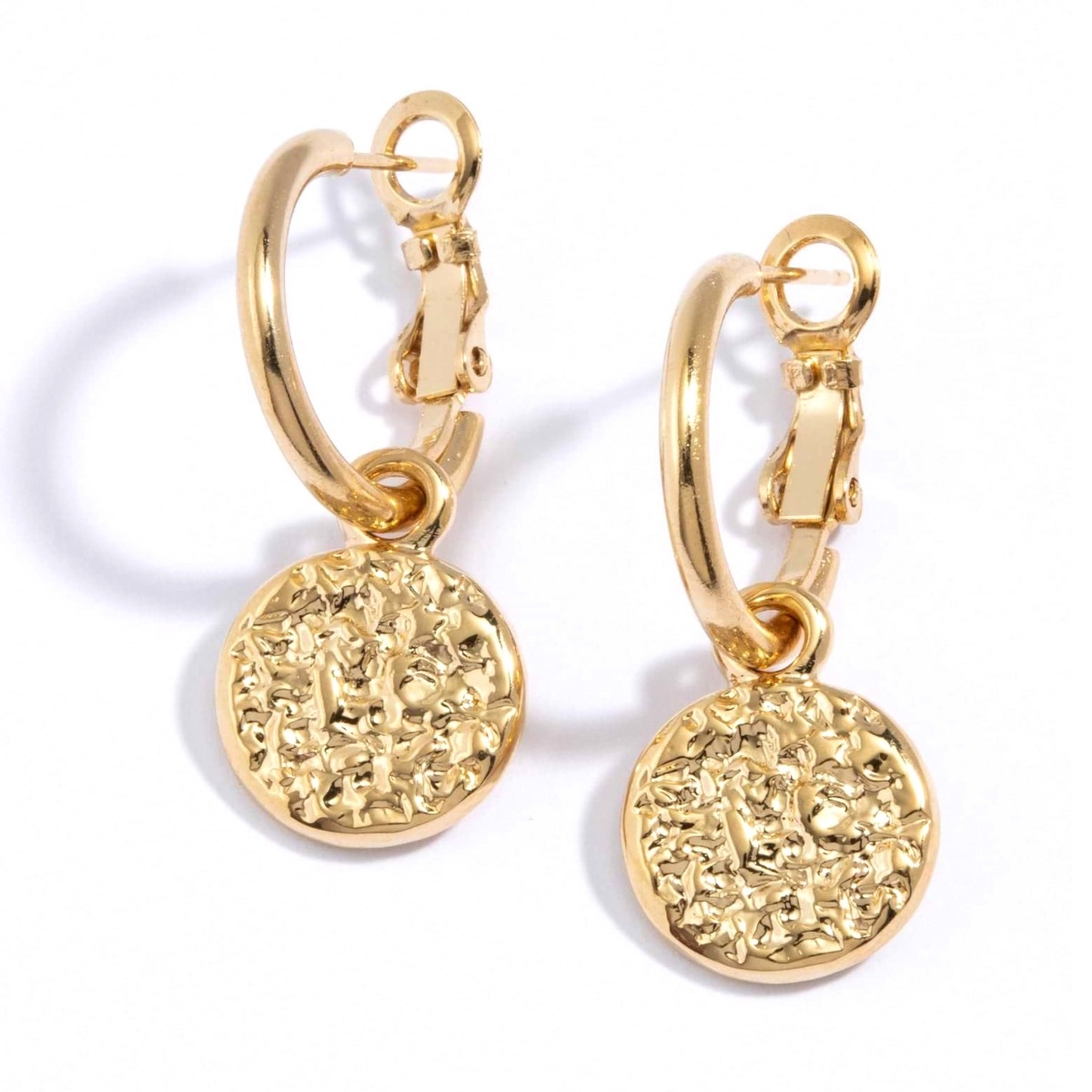 Danon 24K Gold-Plated Kon Earrings, Jewish Jewelry | Judaica Web Store
